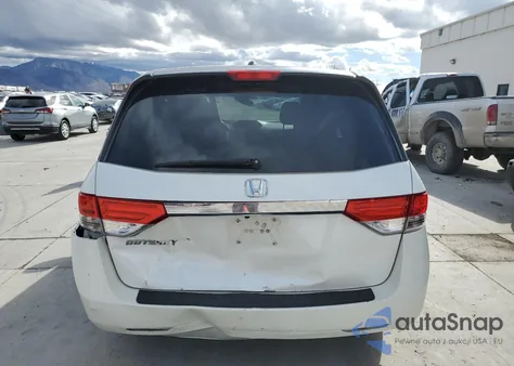 2014 Honda Odyssey Exl z USA, uszkodzony, nr VIN 5FNRL5H63EB048234